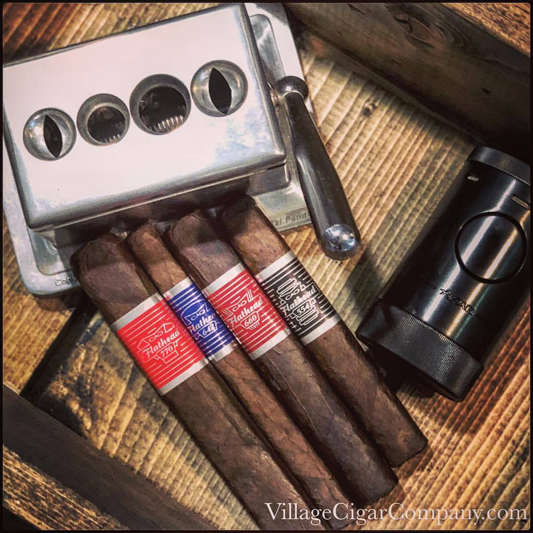 Looking to gear up your afternoon? Go no further!
The CAO Flathead debuted at the 2013 IPCPR tradeshow in Las Vegas. The Flathead is a box-pressed cigar that is comprised of a Connecticut Broadleaf Maduro wrapper, an Ecuadorian Connecticut binder and...