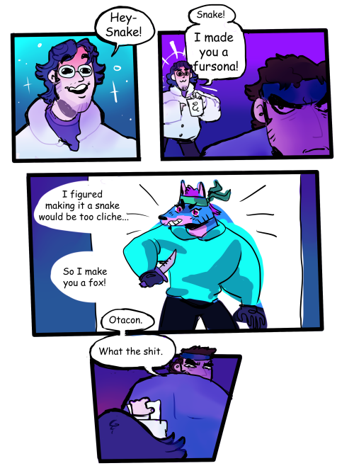 roguesquirrel - 10soup - sunsetboardwalk - otacon is such a furry...