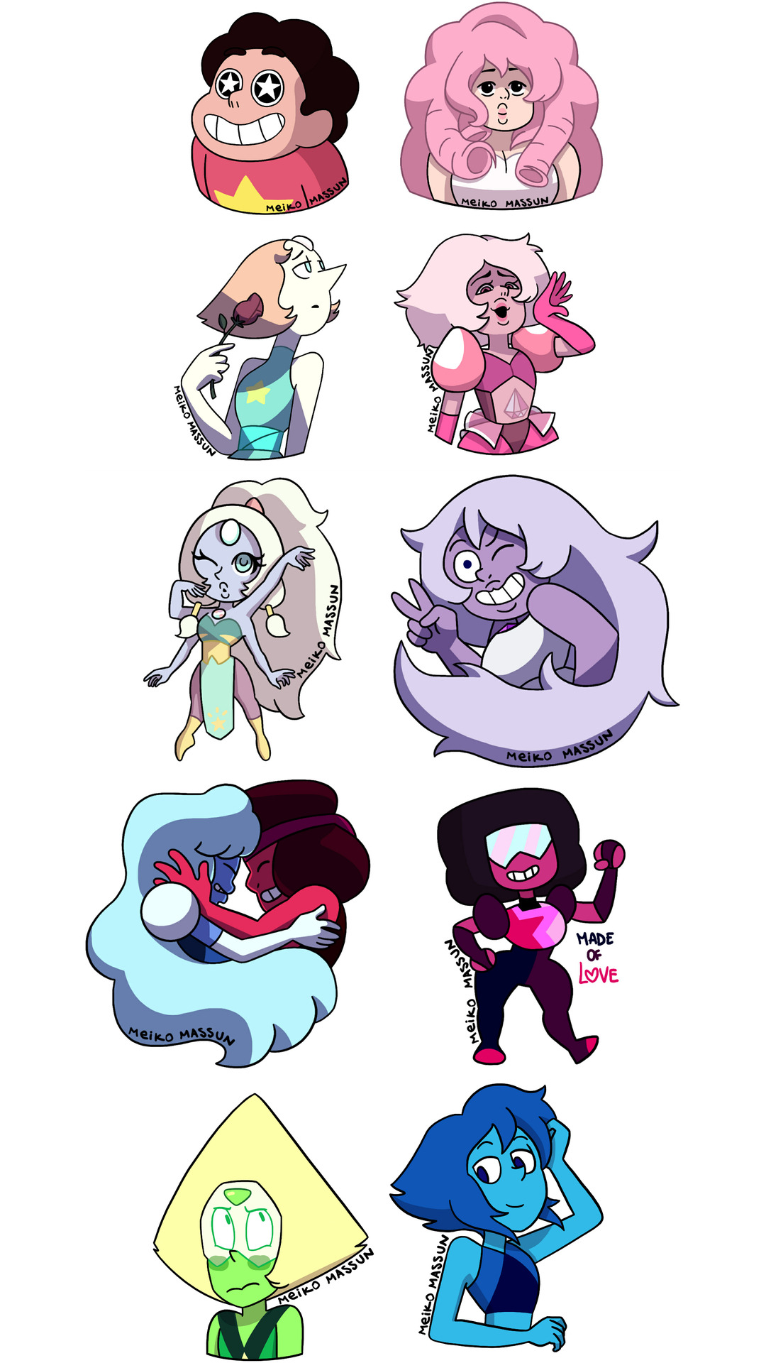 These are the SU sticker designs I’ve made so far