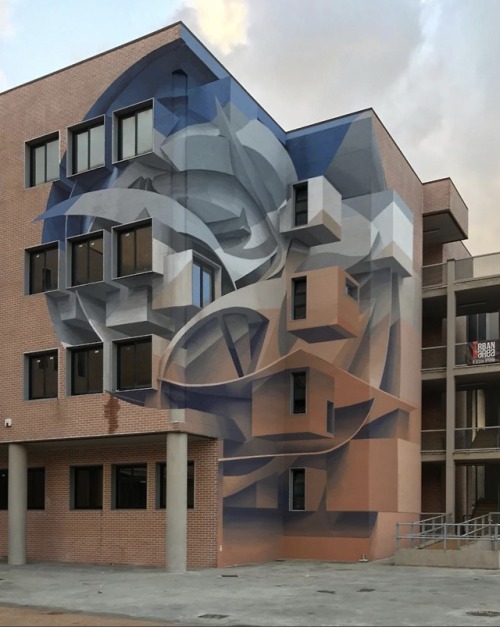 crossconnectmag - 3D murals by Peeta Manuel di Rita is a young...