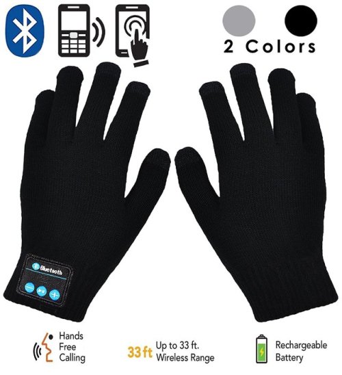 novelty-gift-ideas - Winter gloves that let you make phone calls...