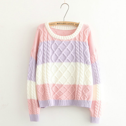 littlealienproducts - Knitted Pastel Sweater | Use the...