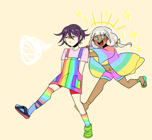 ministarfruit - rainbow clothes make me happy