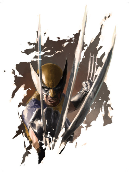 league-of-extraordinarycomics:Wolverine by Gerald Parel