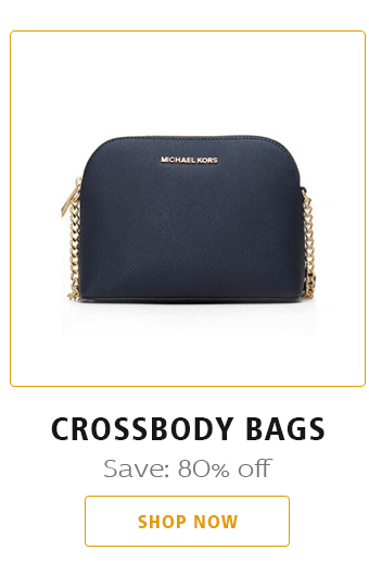 Crossbody Bags:MICHAEL Kors Jet Set Metallic Crossbody Bag (80%  discount)