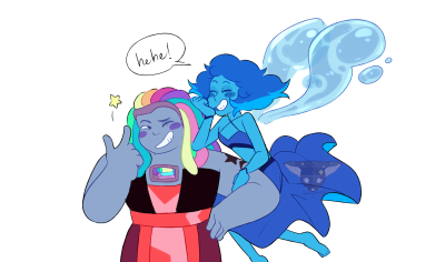 the-trans-mafia said: Canon bismuth Answer: original question: stormy lapis and bismuth vomit / don’t ship / okay / cute / adorable / perfect / beyond flawless / hot damn / screaming and crying / i...