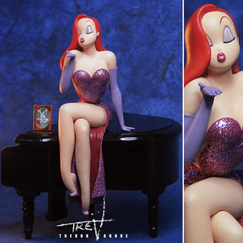 jessicarabbitworld - Another insanely gorgeous custom statue by...