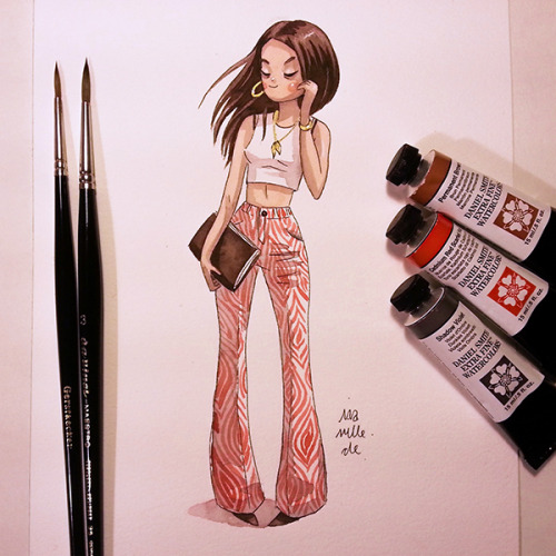 iraville:some fashion drawings i did a while ago and forgot to...