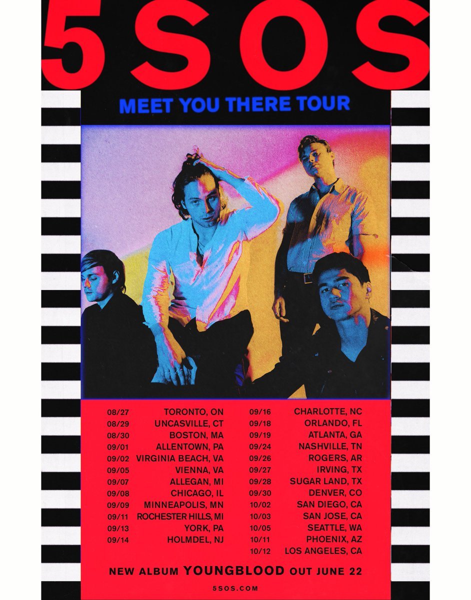 5 Seconds of Summer Announce ‘Meet You There Tour’ PlNKWIFI
