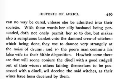 Apparently 15th century Morocco had a coven of lesbian...