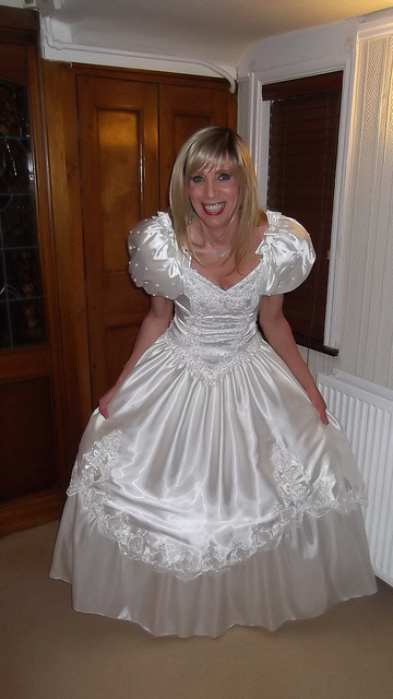 thetransgenderbride - Paula is a beautiful blonde bridal...