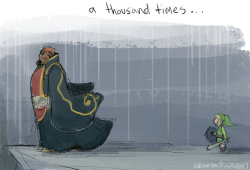 growingupgerudo:I could live a thousand times with you as my...