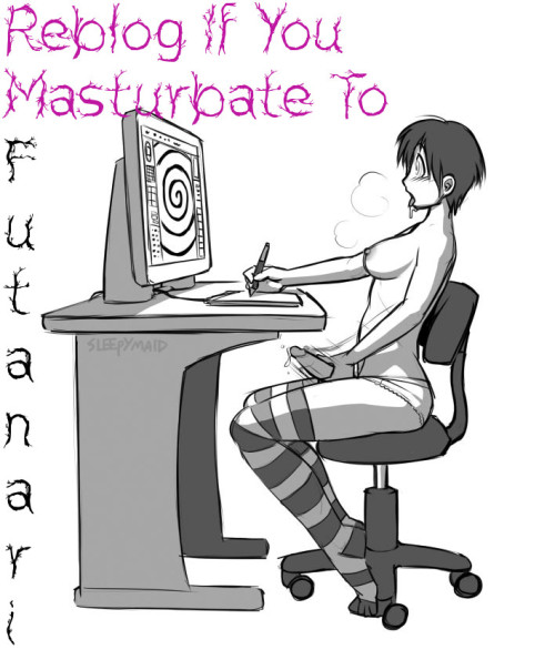 ayanetheshinyfemalegardevoir:futalustx:~ Futanari Masturbation...