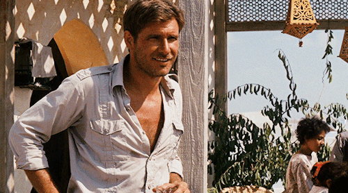 filmgifs - Harrison Ford as Indiana Jones (1981/1984)So pretty!