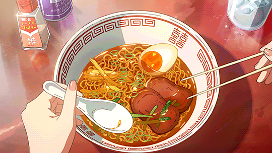 Resultado de imagem para anime food