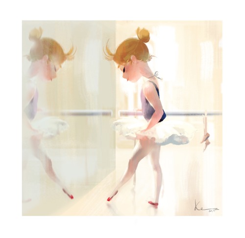 Ballet class. Just wanna be more painterly today - ) Hope u guys...
