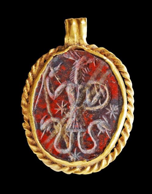 archaicwonder - Roman Magic Abraxas Amulet, 2nd-3rd Century...