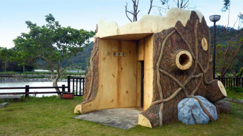 itscolossal - Japanese-Designed Public Restrooms in the Shape of...