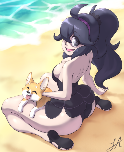 skecchiart - Some Hex at the beach and a small gift to my bro