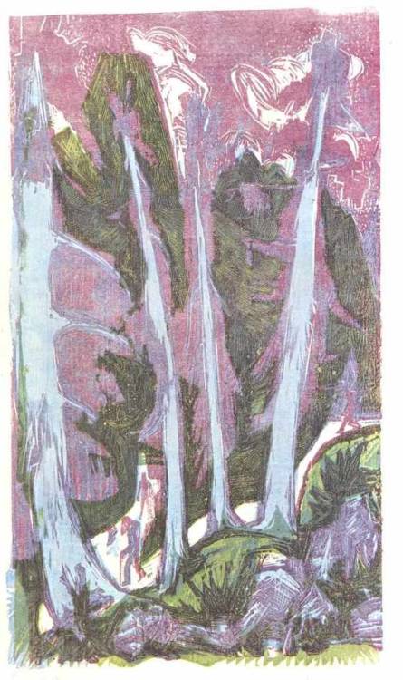 expressionism-art - Firs, Ernst Ludwig Kirchner