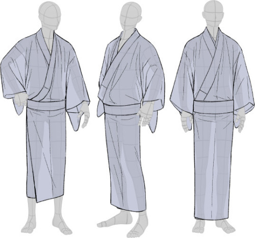 tanuki-kimono - Kimono drawing guide ½, by Kaoruko Maya (tumblr,...