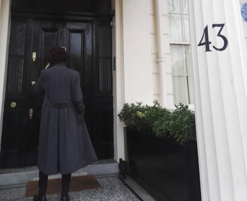 We also popped in to Irene Adler’s house - she’s been reunited...
