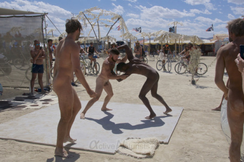 The Burning Man is an annual festival held in Nevada where...