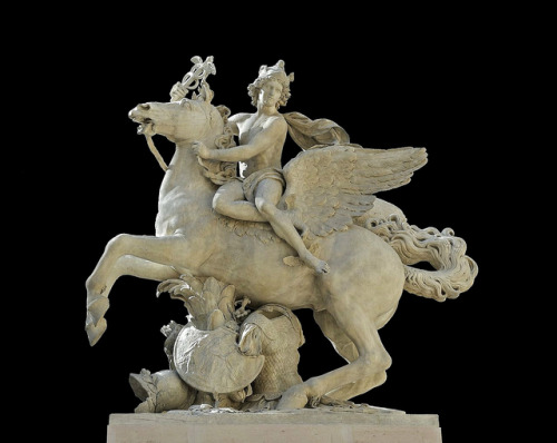 hadrian6:Mercury Riding Pegasus. 1701-02. Antoine Coysevox....