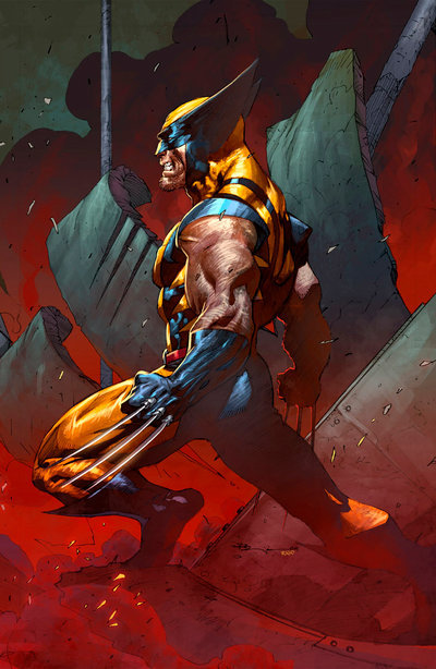 comicsforever - Wolverine // artwork by Ryan Benjamin (2017)