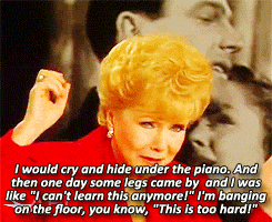 musicalhell:genecurrankelly:Debbie Reynolds tells the story...