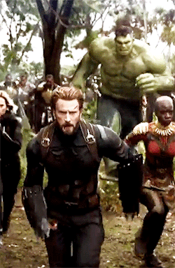 tchillax - Steve Rogers in the Avengers - Infinity War...