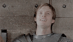 landofmerlin - Merlin & Arthur + laughing together {requested...
