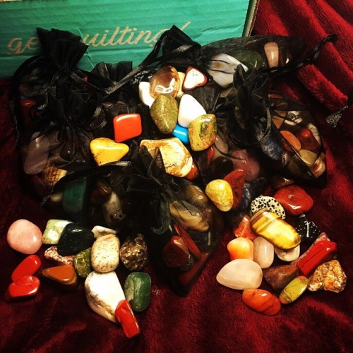 amyleona - Letting go of about half of my collection of crystals...