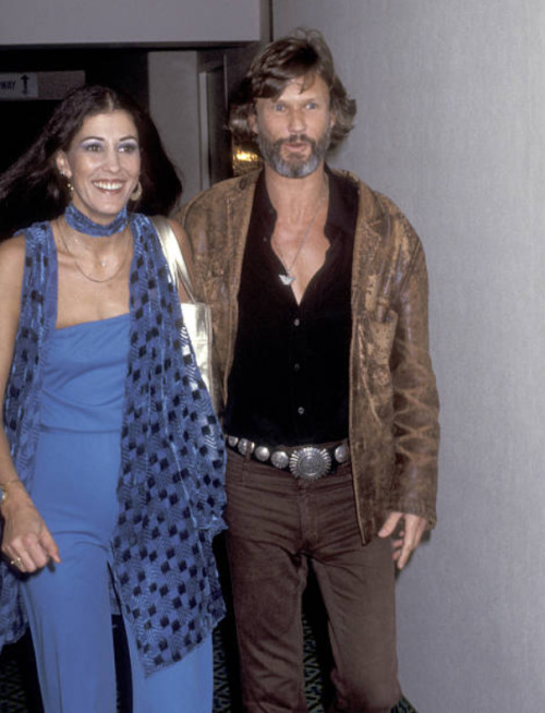 twixnmix - Rita Coolidge and Kris Kristofferson arriving at the...