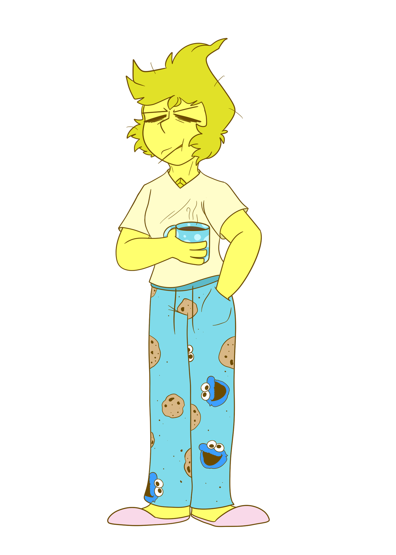 //lowkey just wanted to draw Yellow in these pants…..
