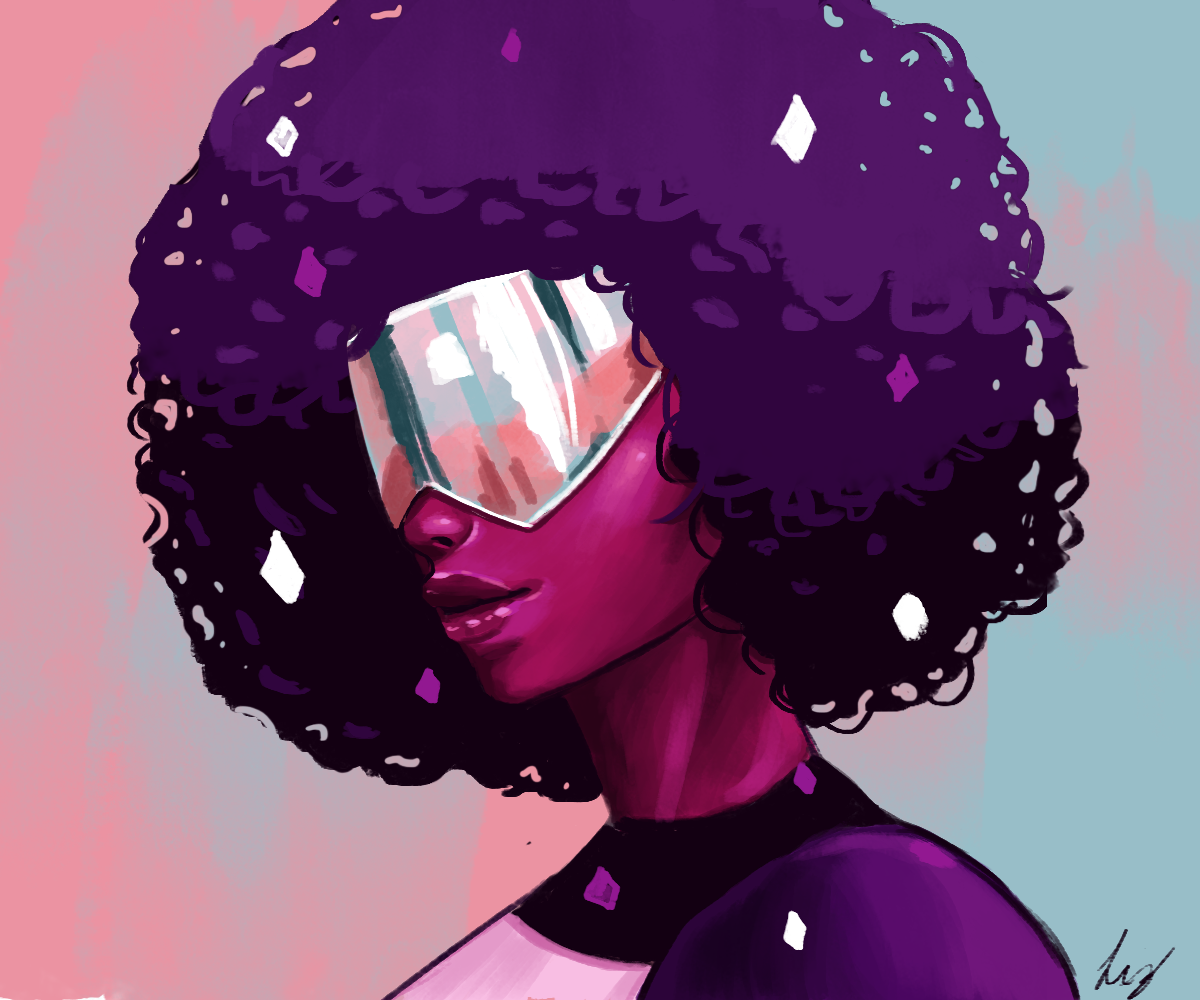 Garnet has to be one of my favorite characters of all times. I love her mysterious way.