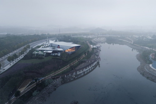 architorturedsouls - Chongqing LongFor • Hall of Waterfront City /...