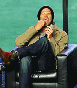 SPNG Tags: Jared Padalecki / laughing / submission / precious...