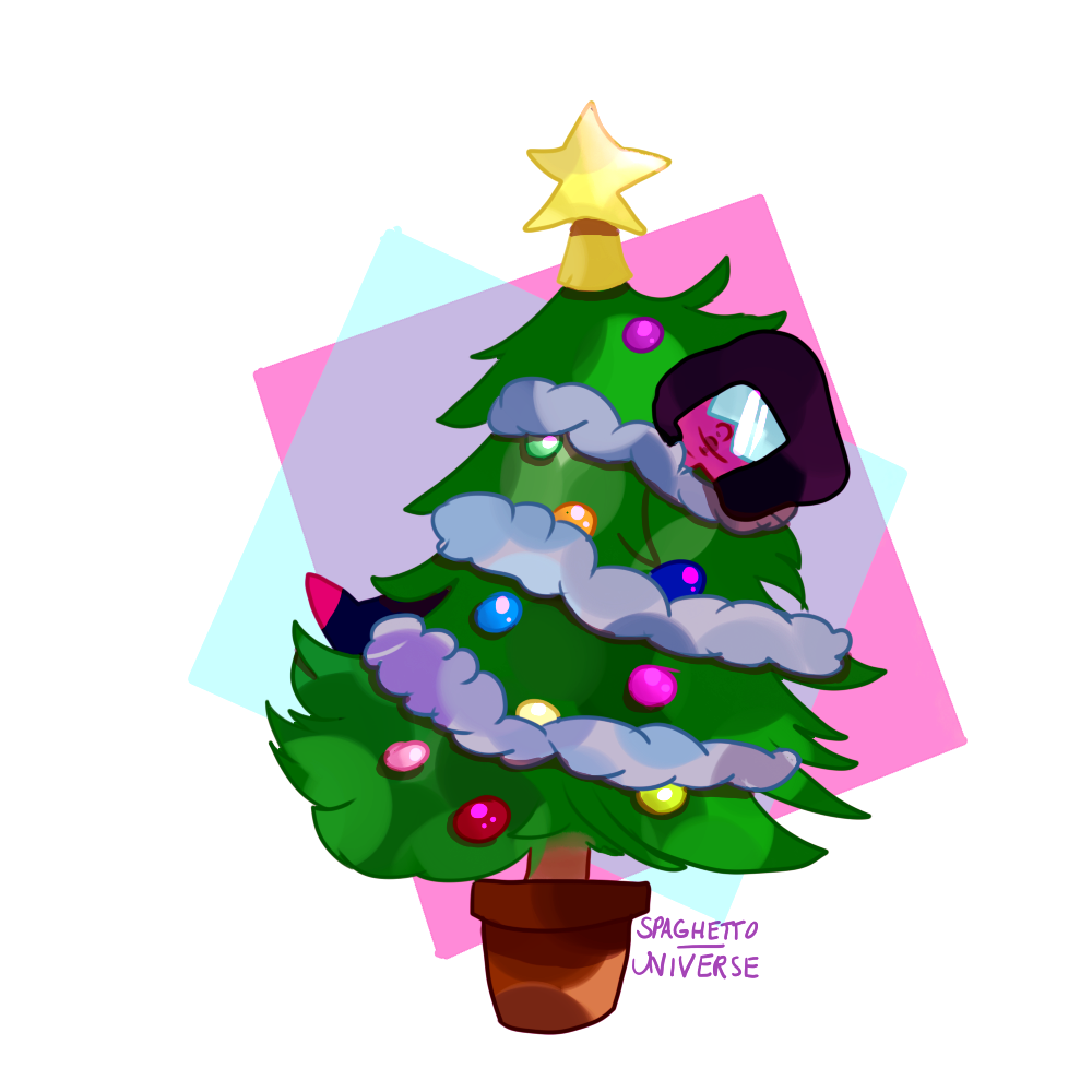 ayy i got bored and drew garnet but in a tree