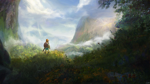 thebeautifuloutdoors - Breath of the Wild-Fanart by Constantine...