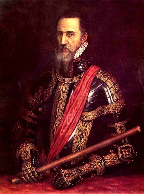artist-titian:Portrait of Don Fernando Alvarez of Toledo, Grand...