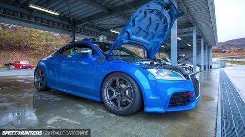 Audi TTS Caught at the Fuji Short Course in Japan...