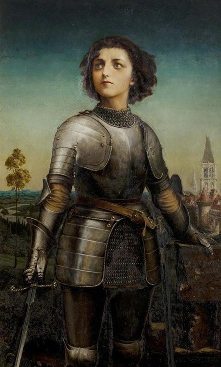 kelofthesea - Joan of Arc with the Bisexual Bob Haircut