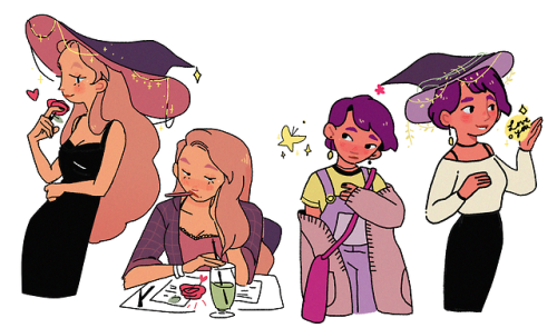 nhuuy - light and garden witch gfs using their respective skills...
