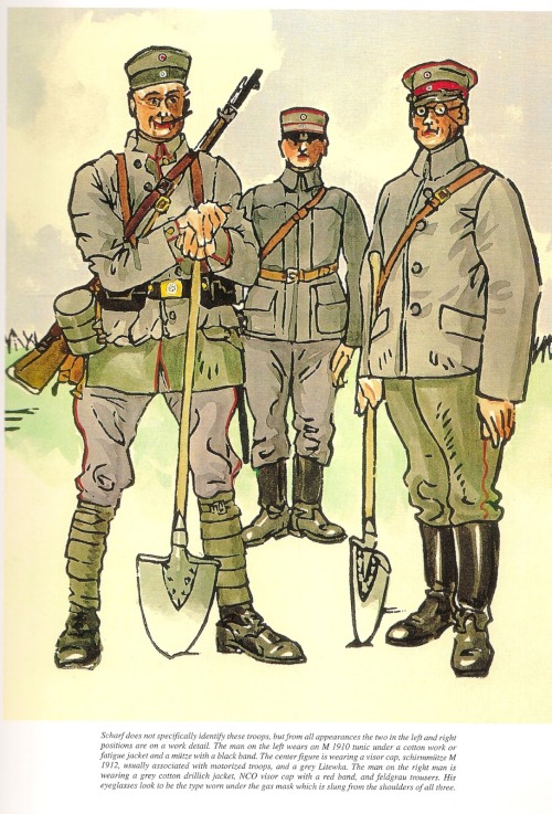 fuehrer3345 - Rare color paintings of WW I Imperial German Armed...