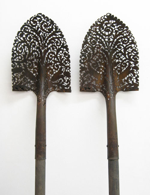 crossconnectmag:Lace Detailed Steel Objects of Cal LaneCal...