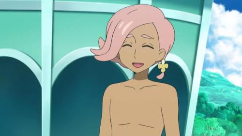 gaogeki78 - The boys in Pokemon sun and moon shirtless doing dives...