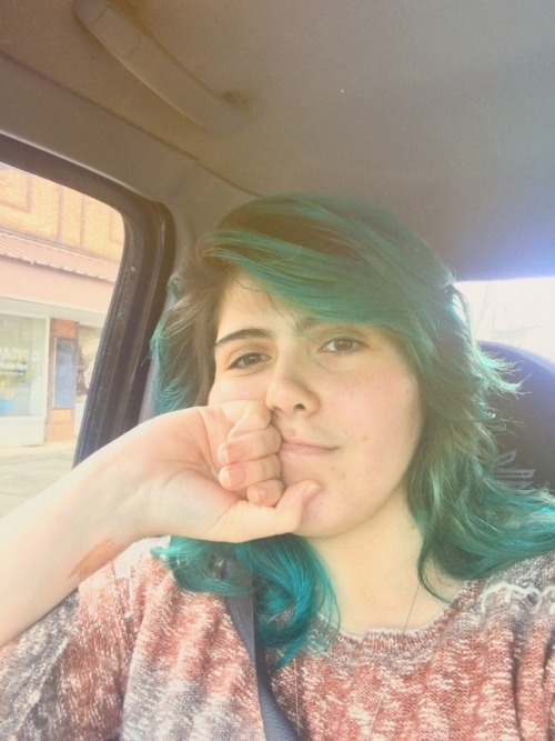 So yesterday I got my hair dyed for the first time in almost a...