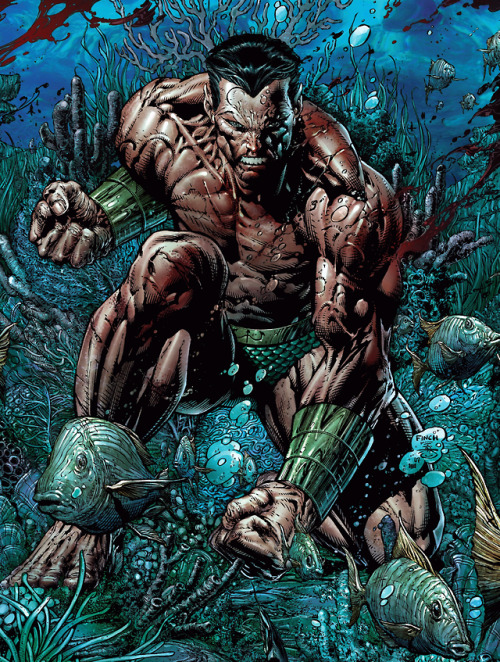 The Sub-mariner art by Phil Briones and Scott Hanna.