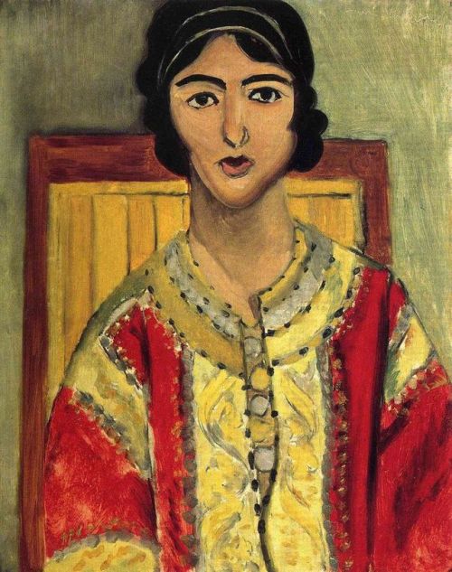 Lorette with a Red Dress, Henri Matisse